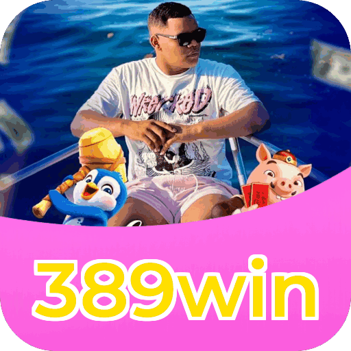Interface do aplicativo 389win mostrando jogos disponíveis no iOS e Android